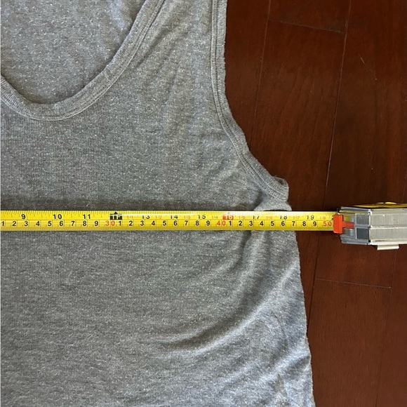 Free People We The Free Tank Top Womens Large White Sleeveless Oversized Stretch - Picture 7 of 9